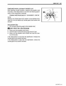 Suzuki 2003-2007 DF60 DF70 Outboard Motors Service Manual, Page 267