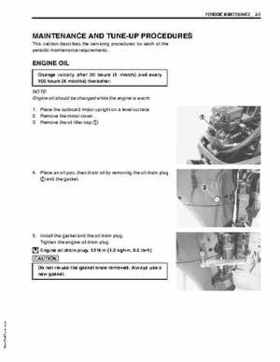 2003+ Suzuki DF9.9/DF15 four stroke outboard motors service manual, Page 29