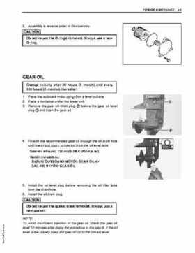 2003+ Suzuki DF9.9/DF15 four stroke outboard motors service manual, Page 31