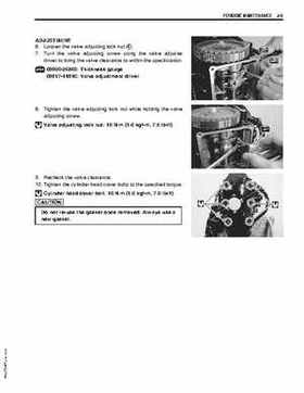2003+ Suzuki DF9.9/DF15 four stroke outboard motors service manual, Page 35