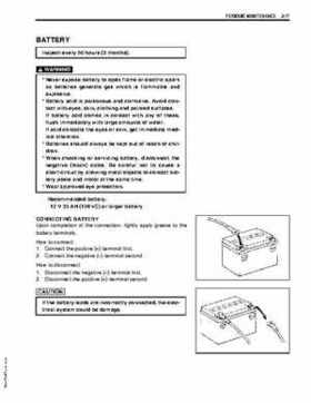 2003+ Suzuki DF9.9/DF15 four stroke outboard motors service manual, Page 43
