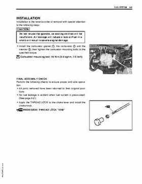 2003+ Suzuki DF9.9/DF15 four stroke outboard motors service manual, Page 76
