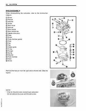 2003+ Suzuki DF9.9/DF15 four stroke outboard motors service manual, Page 77