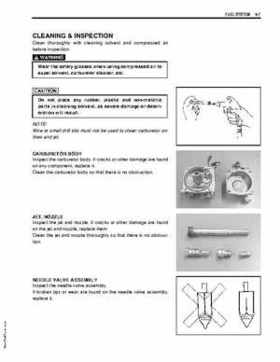 2003+ Suzuki DF9.9/DF15 four stroke outboard motors service manual, Page 78