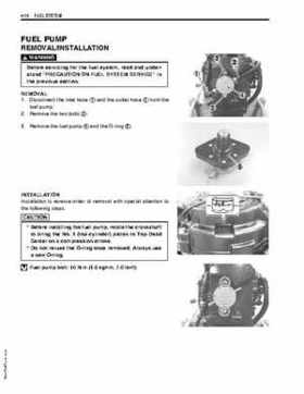 2003+ Suzuki DF9.9/DF15 four stroke outboard motors service manual, Page 85