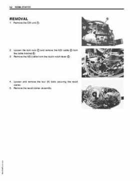 2003+ Suzuki DF9.9/DF15 four stroke outboard motors service manual, Page 91