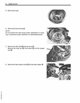 2003+ Suzuki DF9.9/DF15 four stroke outboard motors service manual, Page 93
