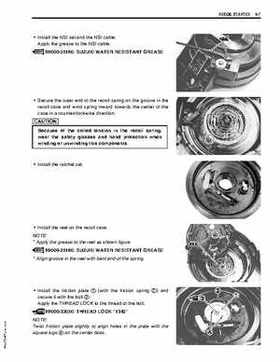 2003+ Suzuki DF9.9/DF15 four stroke outboard motors service manual, Page 96