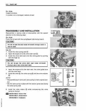 2003+ Suzuki DF9.9/DF15 four stroke outboard motors service manual, Page 116