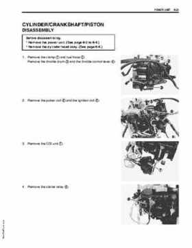 2003+ Suzuki DF9.9/DF15 four stroke outboard motors service manual, Page 121