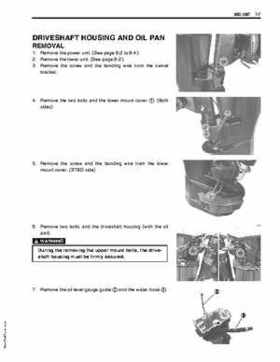 2003+ Suzuki DF9.9/DF15 four stroke outboard motors service manual, Page 153