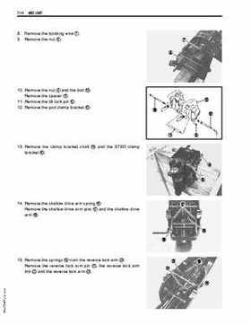 2003+ Suzuki DF9.9/DF15 four stroke outboard motors service manual, Page 160