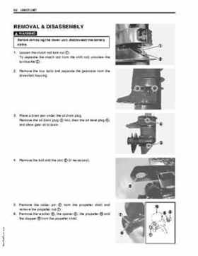 2003+ Suzuki DF9.9/DF15 four stroke outboard motors service manual, Page 167