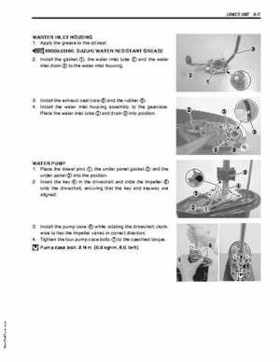 2003+ Suzuki DF9.9/DF15 four stroke outboard motors service manual, Page 182