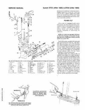 Suzuki 30-40HP outboard motors Service Manual, Page 35