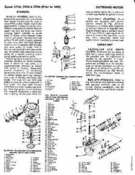 Suzuki 50-85HP outboard motors Service Manual, Page 8