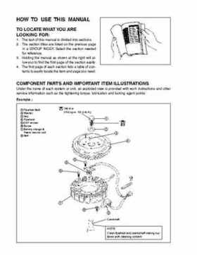 Suzuki DF25/DF30 Four Stroke Service Manual, Page 3