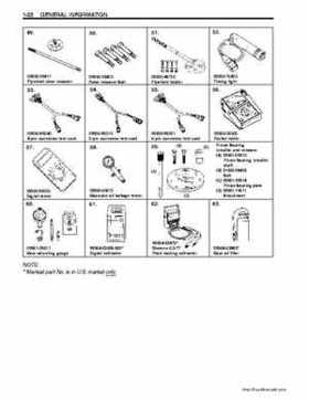 Suzuki DF25/DF30 Four Stroke Service Manual, Page 26