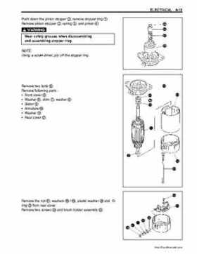 Suzuki DF25/DF30 Four Stroke Service Manual, Page 85