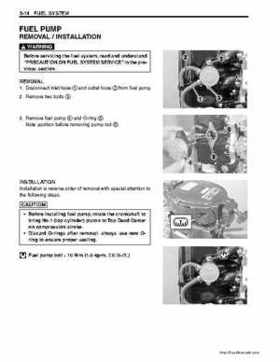 Suzuki DF25/DF30 Four Stroke Service Manual, Page 102