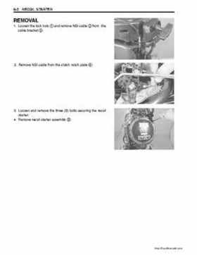 Suzuki DF25/DF30 Four Stroke Service Manual, Page 110