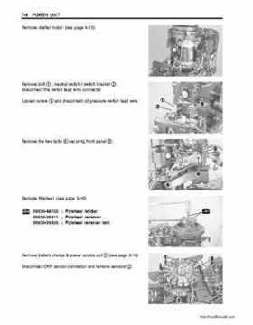 Suzuki DF25/DF30 Four Stroke Service Manual, Page 121