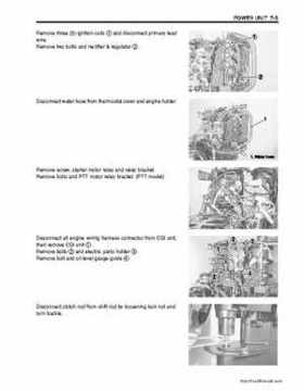 Suzuki DF25/DF30 Four Stroke Service Manual, Page 122