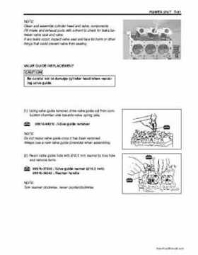 Suzuki DF25/DF30 Four Stroke Service Manual, Page 148