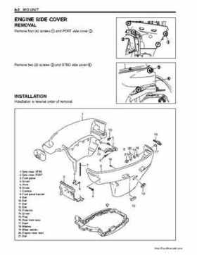 Suzuki DF25/DF30 Four Stroke Service Manual, Page 181