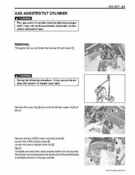Suzuki DF25/DF30 Four Stroke Service Manual, Page 184
