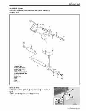 Suzuki DF25/DF30 Four Stroke Service Manual, Page 186