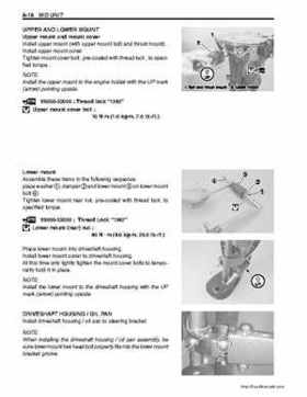 Suzuki DF25/DF30 Four Stroke Service Manual, Page 197