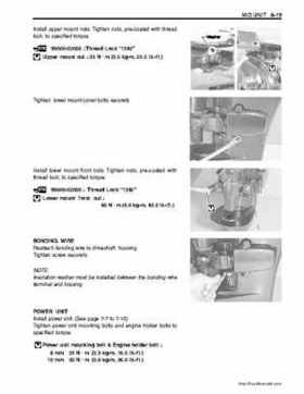 Suzuki DF25/DF30 Four Stroke Service Manual, Page 198