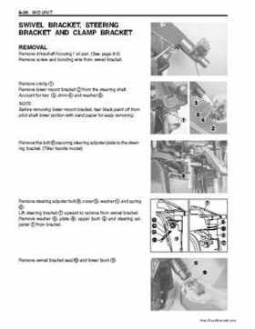 Suzuki DF25/DF30 Four Stroke Service Manual, Page 199