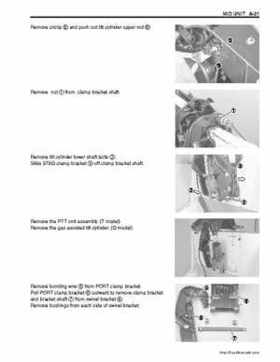 Suzuki DF25/DF30 Four Stroke Service Manual, Page 200