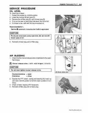Suzuki DF25/DF30 Four Stroke Service Manual, Page 208