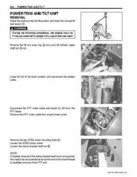 Suzuki DF25/DF30 Four Stroke Service Manual, Page 209
