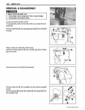 Suzuki DF25/DF30 Four Stroke Service Manual, Page 226