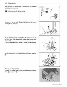 Suzuki DF25/DF30 Four Stroke Service Manual, Page 228