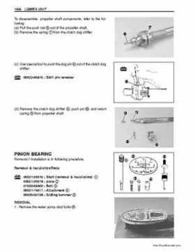 Suzuki DF25/DF30 Four Stroke Service Manual, Page 230