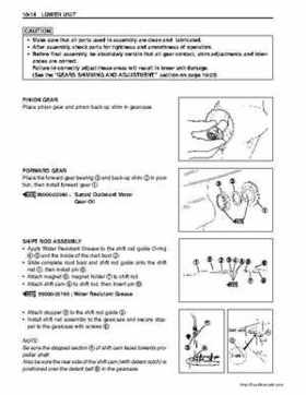 Suzuki DF25/DF30 Four Stroke Service Manual, Page 238