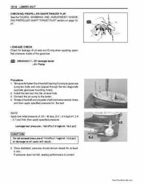 Suzuki DF25/DF30 Four Stroke Service Manual, Page 242