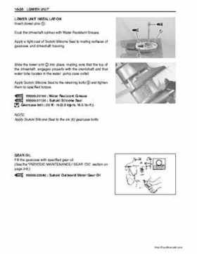 Suzuki DF25/DF30 Four Stroke Service Manual, Page 244