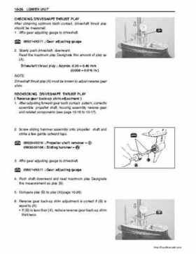 Suzuki DF25/DF30 Four Stroke Service Manual, Page 250