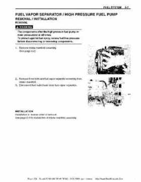 Suzuki outboards: DF90 100 DF115 DF140 from 2001 to 2009 repair manual, Page 134