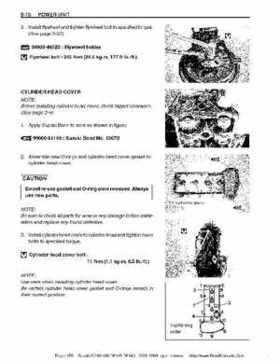 Suzuki outboards: DF90 100 DF115 DF140 from 2001 to 2009 repair manual, Page 155