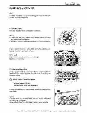 Suzuki outboards: DF90 100 DF115 DF140 from 2001 to 2009 repair manual, Page 170