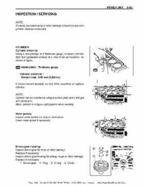 Suzuki outboards: DF90 100 DF115 DF140 from 2001 to 2009 repair manual, Page 188