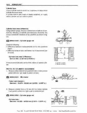 Suzuki outboards: DF90 100 DF115 DF140 from 2001 to 2009 repair manual, Page 189