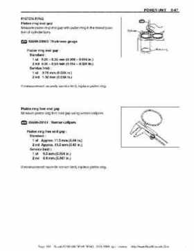Suzuki outboards: DF90 100 DF115 DF140 from 2001 to 2009 repair manual, Page 192